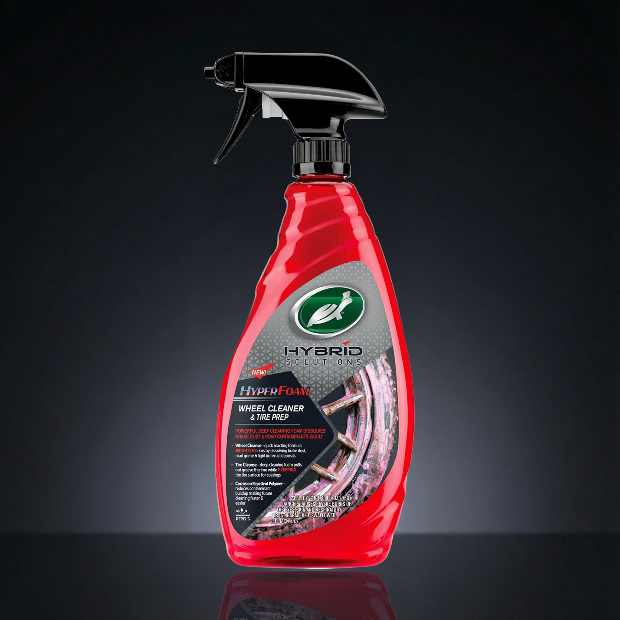 Turtle Wax - Hyper Foam Nettoyant Jantes & Pneus