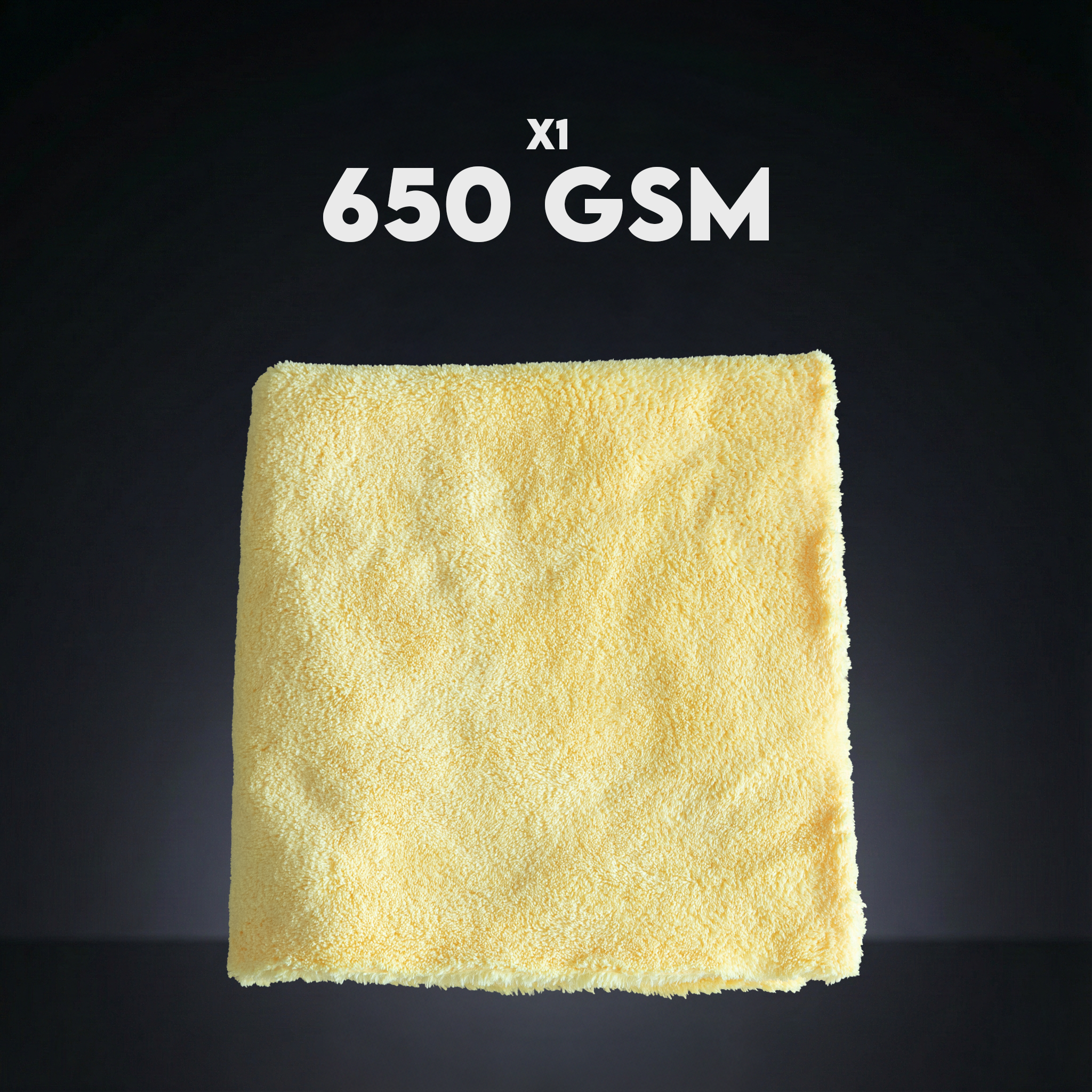 Microfibre Jaune - 650GM
