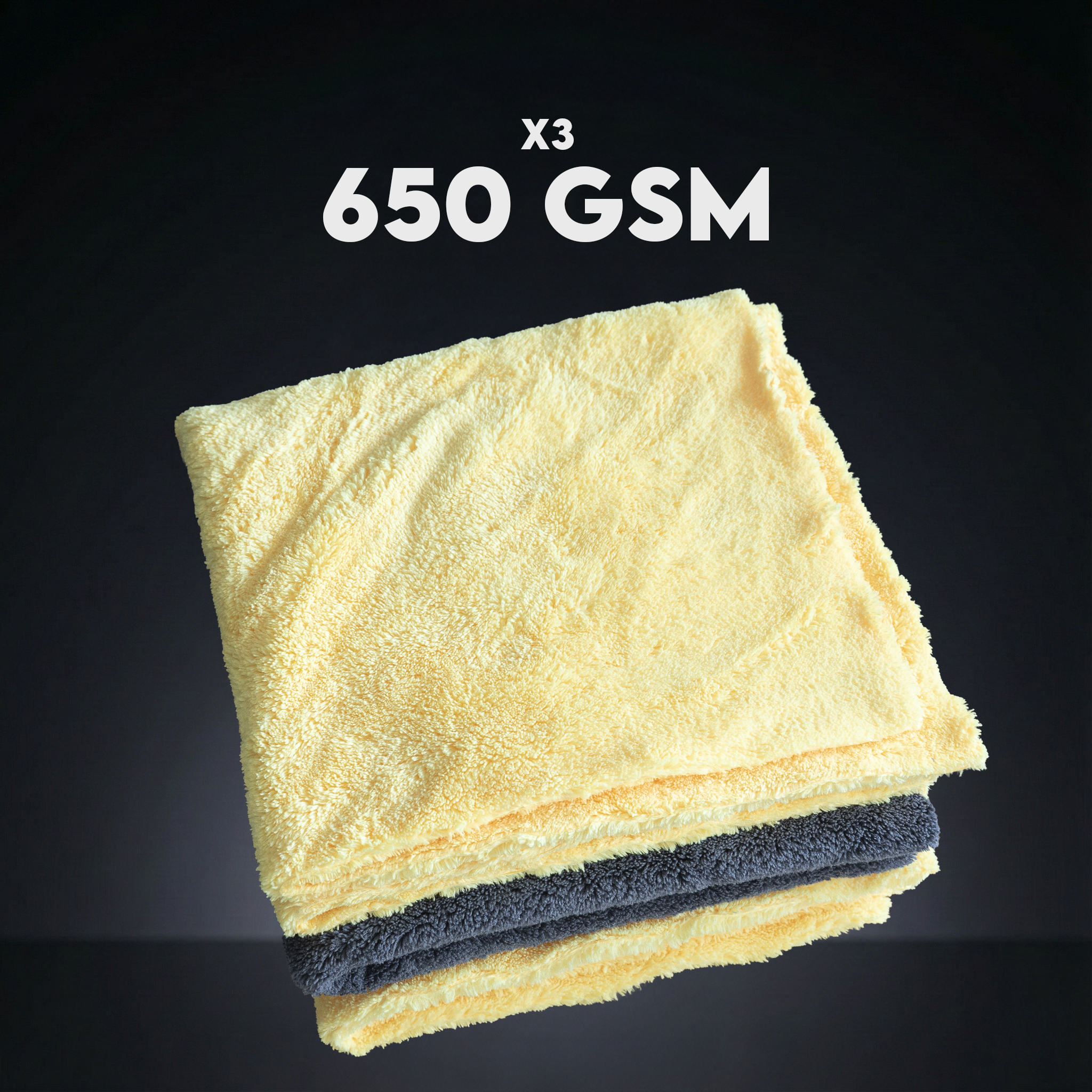 Pack 3x Microfibres - 650GM