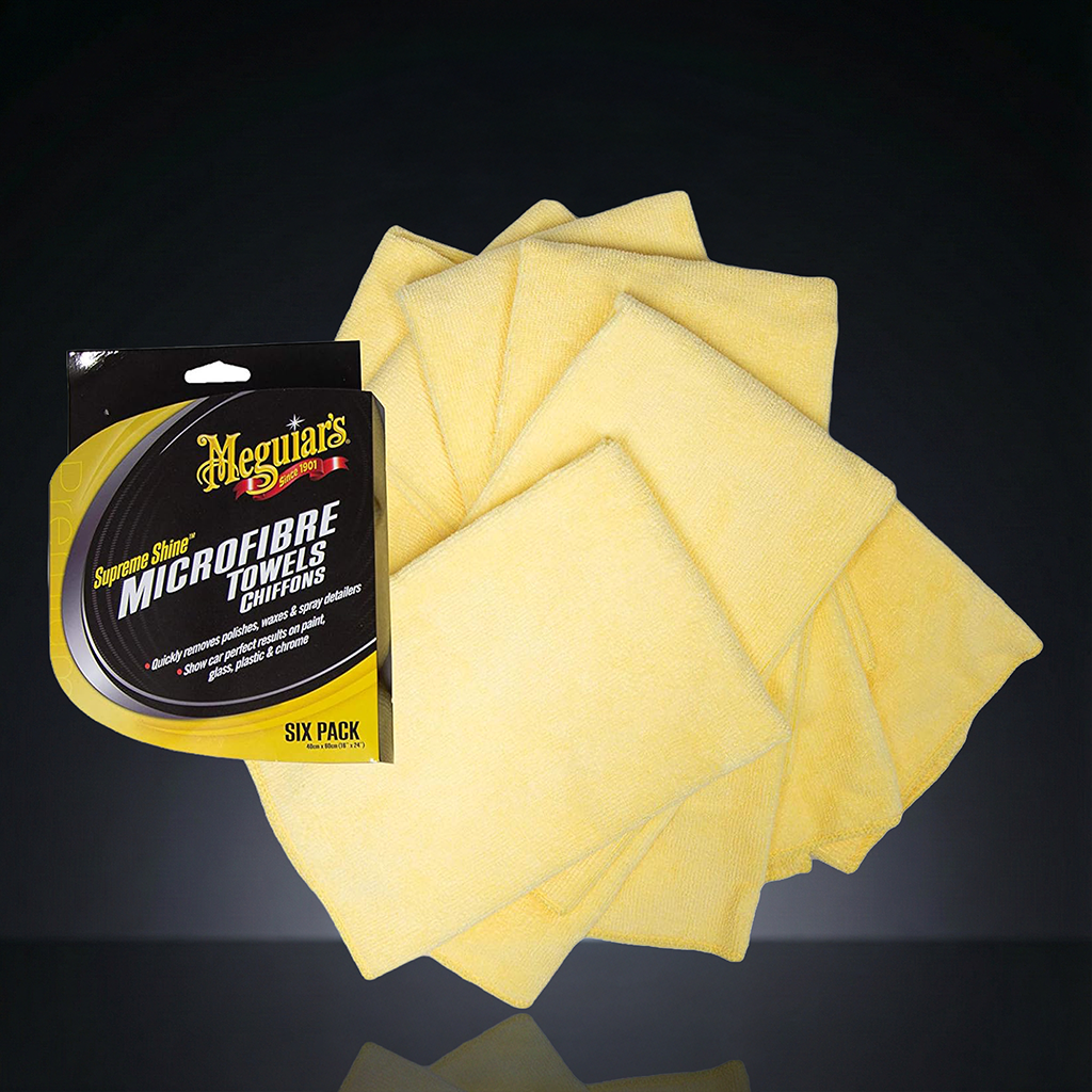 Meguiar’s - Pack 6 Microfibre Supreme Shine
